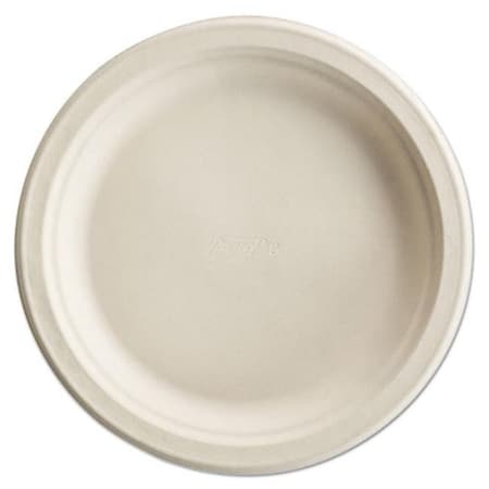 Huhtamaki Huhtamaki HUH25774 Molded Fiber Round Plates; White - 6 in. 25774
